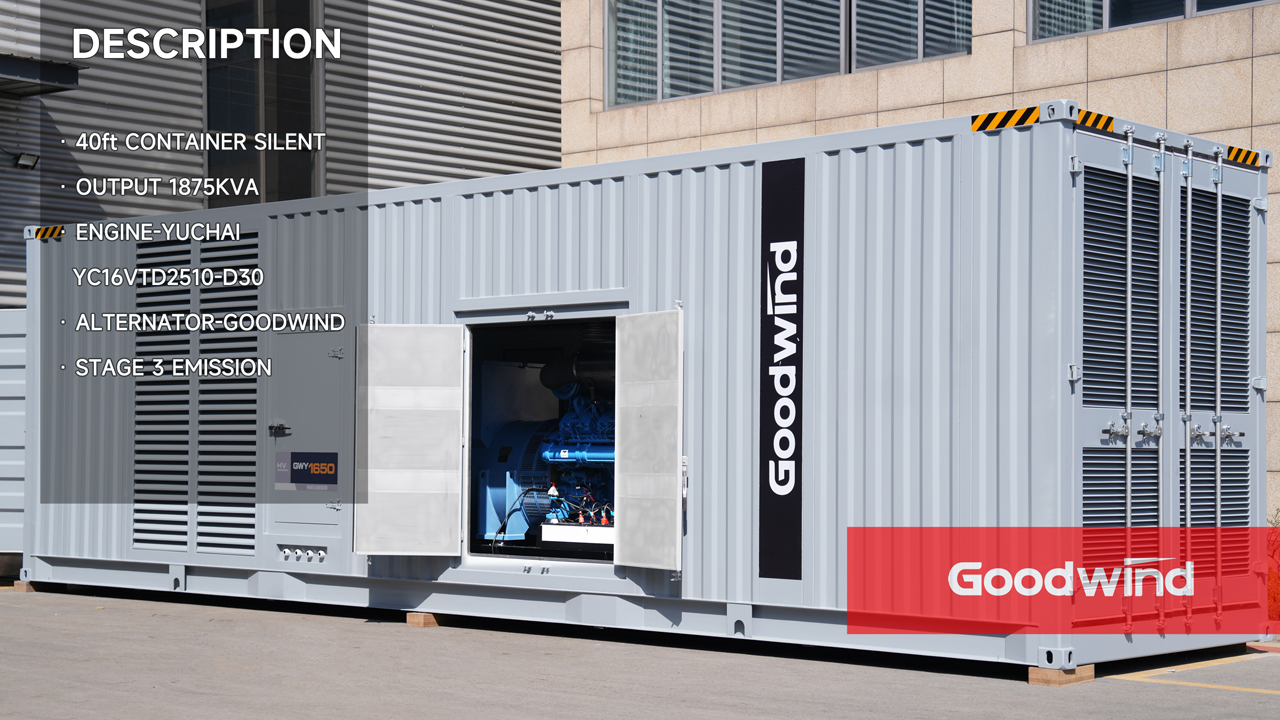 Goodwind Power Generator - 40ft Container series
