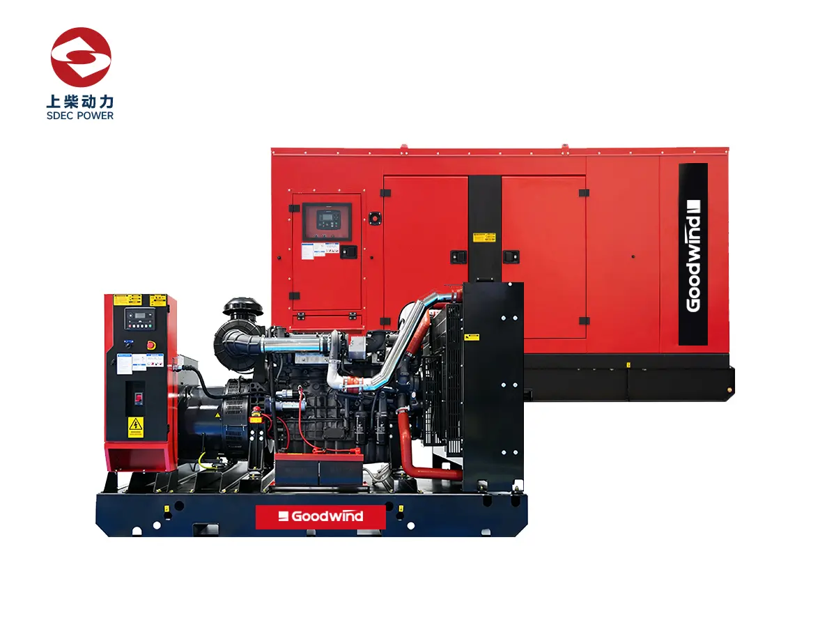 Grupo electrógeno diésel Goodwind con motor SDEC
